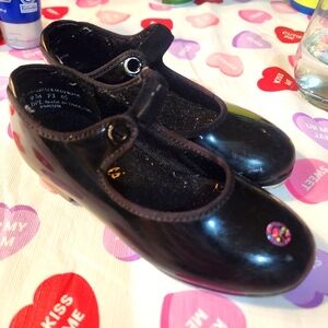 *nd Sz 9M Black Tap Shoes